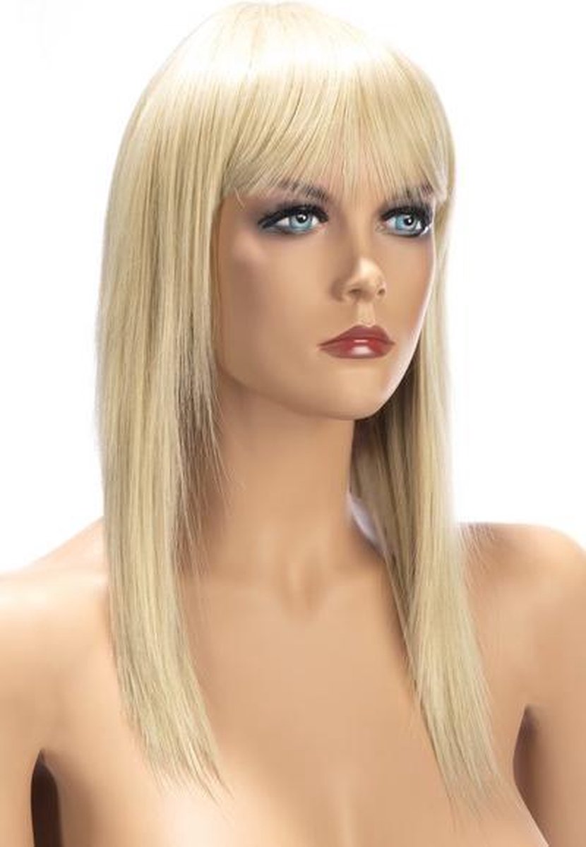 ALLISON Blond | Lang | Vlak | Verstelbaar | Pruik | WORLD WIGS